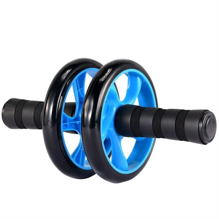 Double Wheel AB Roller Exercise With Knee-pad