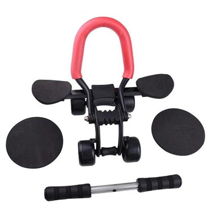 Ab Roller 4 Wheels With Armrest
