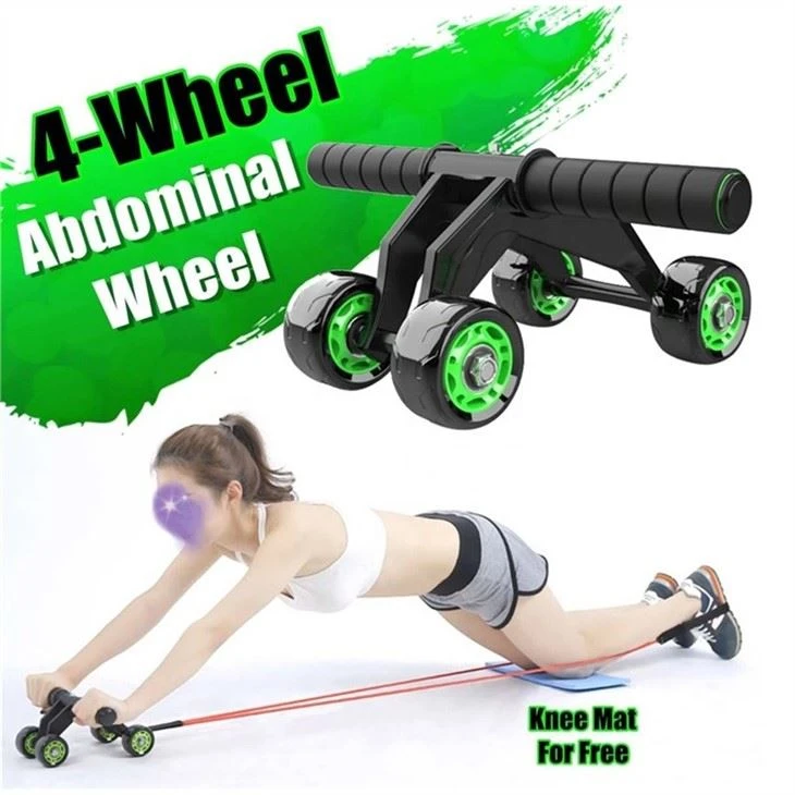 Ab Roller With 4 Wheels