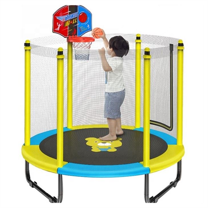 Mini Trampoline With Protective Net